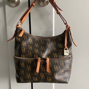 Dooney & Bourke 1975 Signature Coated Canvas Bag